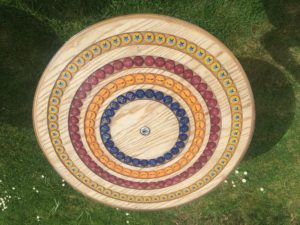 bottle top table